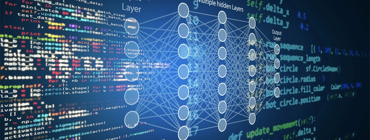 Computer screen with lines of code